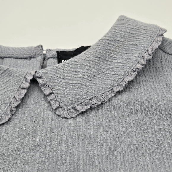 PaperDolls NWT Textured Collared Top - Picture 6 of 8